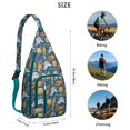 thumbnail image 4 of Intergalactic Traveler Chest Bag - Spaceship & Constellation Design, 4 of 4