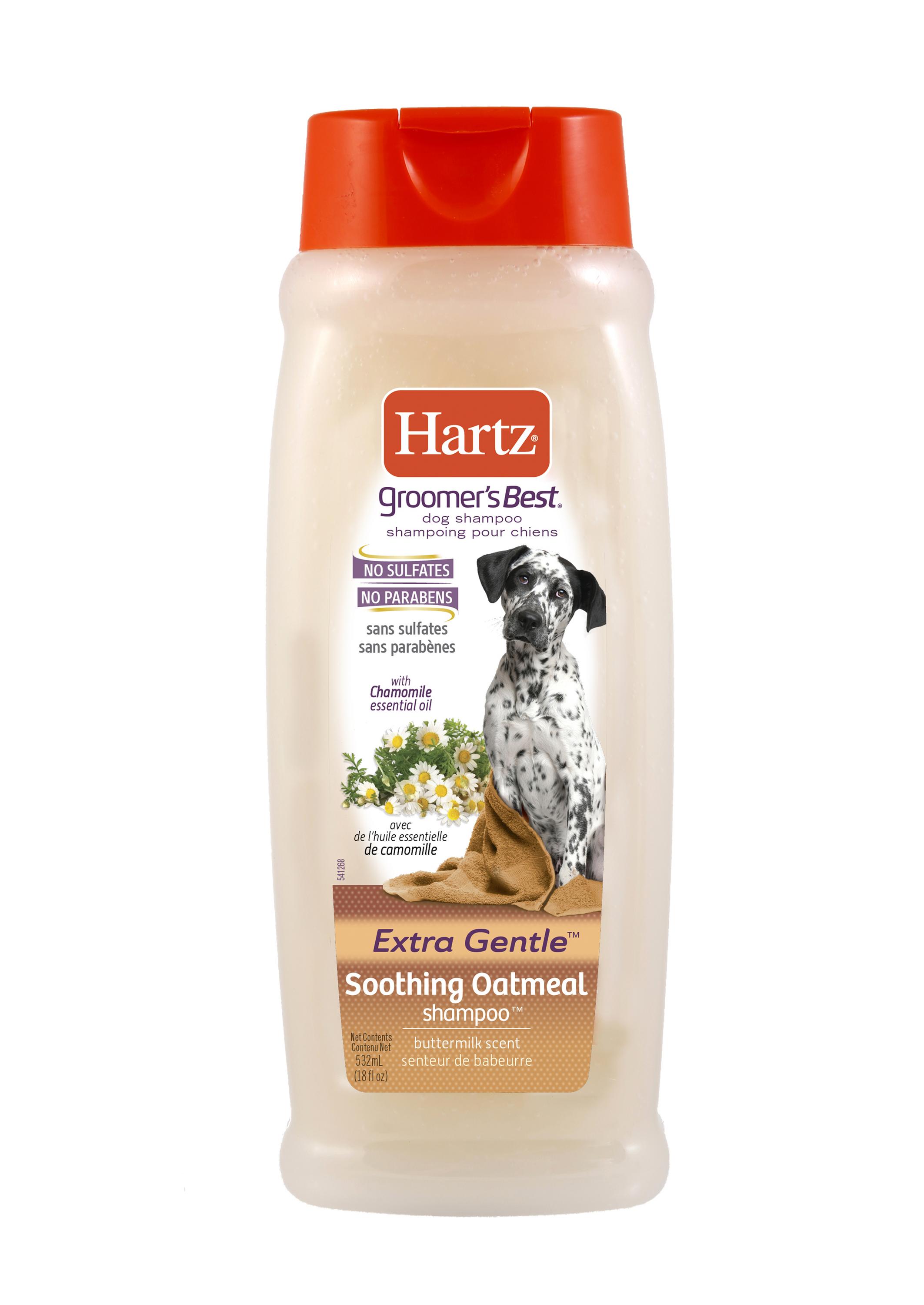 Hartz Groomer's Best Oatmeal Dog Shampoo, Chamomile, 18 fl oz photo 1