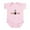 Petal Pink, variant on CafePress - I CRAWL THE LINE Infant Bodysuit - Baby Light Bodysuit, Size Newborn - 24 Months