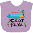 thumbnail image 3 of Inktastic My 1st Cruise Vacation Trip Boys or Girls Baby Bib, 3 of 4