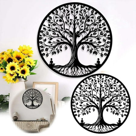 

Ornaments Metal Wall Decoration Living Room Metal Tree Wall Decoration Family Tree Home Decoration Bedroom Indoor And Outdoor Decoration Home