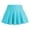 a-6Sky Blue1, variant on VNKIDY Girls Kids Solid Color High Waist Flared Athletic Skirt With Built In Shorts For Toddlers Summer Daily Wear Casual Outings Playful Outdoor Activities Trendy Skirt