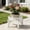 White, variant on Plant Stand White, Single Tier Wrought Iron Flower Pot Stand, Floor Standing Plant Shelf for Potted Plants, Indoor Outdoor Home Garden Balcony Decor