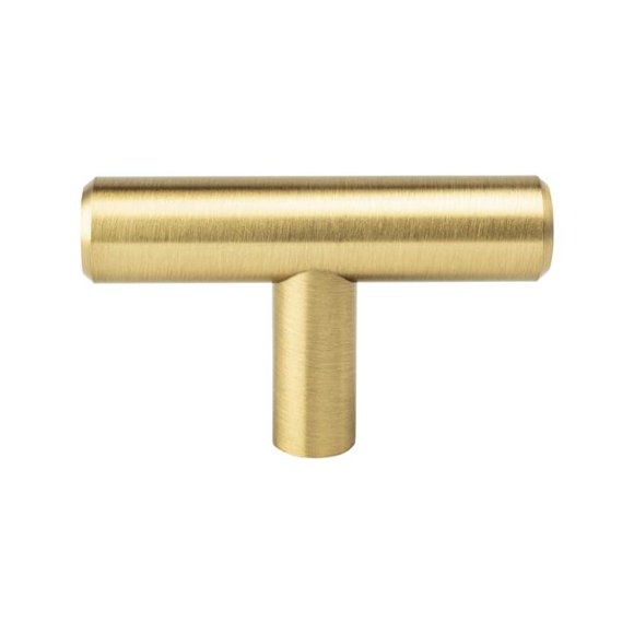 Tempo Bouton - Or Brossé Moderne