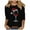 Xmas-Black, variant on AGWOLF Christmas Sweatshirts for Women Casual 3/4 Sleeve Ugly Tops Red Glass Rhinestone Print Xmas Shirts Vacation Holiday Pullover