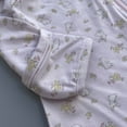 thumbnail image 3 of Bellafa Unisex Baby Footies Pajamas,Rayon Derived From Bamboo,Buttery Soft Sleep 'N Play PJs,2-Way Zipper Toddler Sleeper,0-18 Months, 3 of 7