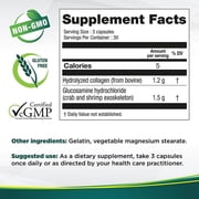 Genacol Plus - Glucosamine & Ultra-Hydrolyzed Collagen for Joint Mobility, 30-Day Supply