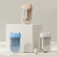 thumbnail image 4 of Plastic Soap Storage Box Simple Soap Travel Box With Cats Ear Covers Elegant Soap Holder for Home Use and Outdoor Portable, 4 of 9