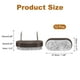 thumbnail image 2 of Uxcell 12Pcs almohadillas de fieltro con clavo, deslizadores para muebles de madera (18mm, marrón), 2 of 5