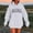 White, variant on HOMBOM Mama Sweatshirt for Women with Pocket Casual Pullover Hooded Army Green Heavyweight Long Sleeve Womens Tops