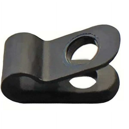 

5Pack ZoroSelect 22CC37B0125B Cable Clamp Nylon 1/8 In Blk PK25