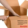 thumbnail image 3 of Aviditi MD1184SC Caja de cartón corrugado de profundidad múltiple 11 3/4"" L x 8 3/4"" W x 4 3/4"" H Kraft para envío embalaje y mudanza (paquete de 25), 3 of 5