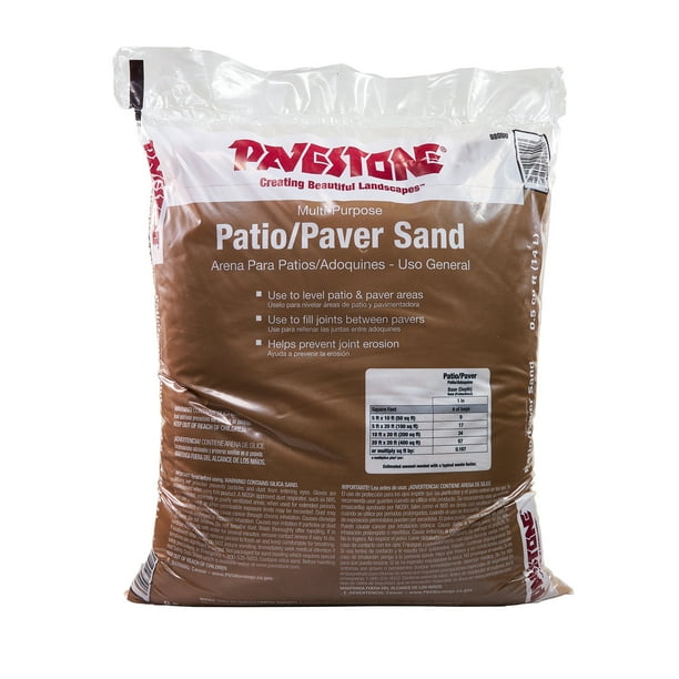 Pavestone .5 Cu. ft. Bagged Brown Natural Paver Sand