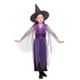 thumbnail image 5 of 1 pieza de disfraces de Halloween para niños de Europa y Estados Unidos, disfraces de Halloween de rol de bruja para cosplay, 5 of 5