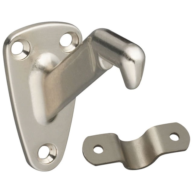 Soporte de barandilla National Hardware N325-548 V112 níquel satinado