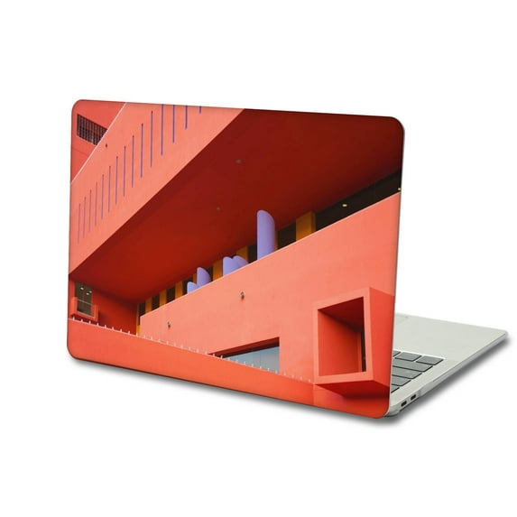 KSK KAISHEK Hard Shell Case for New MacBook Air 13 inchs( Retina Display Touch ID, 2018 2019 2020 2021 2022) Model A2337 m1&A2179&A1932, USB Type-C Red series 0582