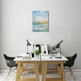 thumbnail image 7 of 12x16 inch Canvas Print of Abstract Modern Blue Ocean - Wall Art that Breathes Coastal Life into Home Décor, 7 of 7