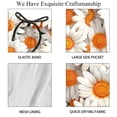 thumbnail image 4 of luoweisi Men's Beach Shorts Quick Dry Swim Trunks with Mesh Lining Daisy L, 4 of 5