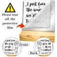 thumbnail image 2 of Valentine’s Day Love Desk Decor,I Just Love The Way We Til Together Acrylic Desk Decorative Sign with Wooden Stand for Home Tabletop Desk Decoration,Valentine’s Day Gifts for Her Wife Girlfriend Lover, 2 of 6