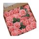 thumbnail image 1 of Flores artificiales de aspecto Real, rosas falsas de espuma con tallos para ramos de boda, decoraciones de fiesta de despedida de soltera, 25 unidades, 1 of 4