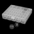 thumbnail image 2 of 25 Solts Bobbins Reels Box With Sewing Machine Clear High Quality, 2 of 8