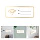 thumbnail image 3 of CRAFTHROU 2Ud De Red WiFi En Acrílico Para Pared Ideal En Cafetería Y Negocios, 3 of 8