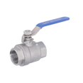 thumbnail image 2 of Ball Valve Straight 2 Piece Full Port Stainless Steel Female Thread DN25 Ball Valve for Faucet Water Tap, 2 of 5