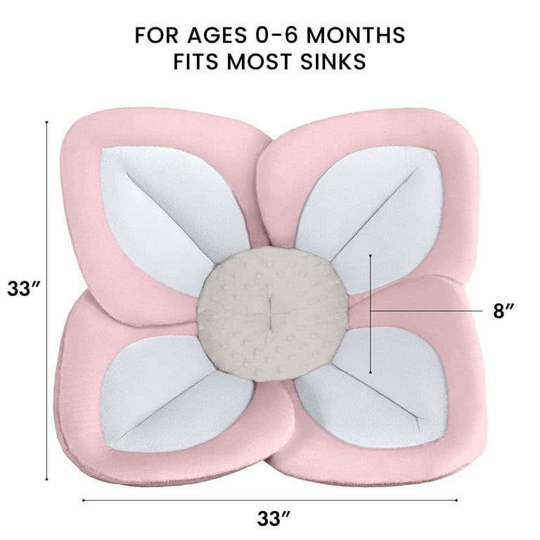  Blooming Bath Baby Bath Seat - Baby Tubs for Newborn Infants to  Toddler 0 to 6 Months and Up - Baby Essentials Must Haves - The Original  Washer-Safe Flower Seat (Original