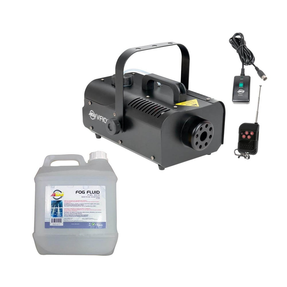 AMERICAN DJ VF1000 1000W 1 Liter Mobile Smoke Fog Machine w/ Remotes