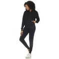 thumbnail image 2 of White Mark Women's Two Piece Fleece Sweatsuit Set, 2 of 6