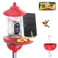 thumbnail image 1 of Comedero para colibríes SOLIOM BF06 con cámara solar 2K con IA, 600 ml, 1 of 7