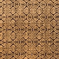 thumbnail image 1 of Ahgly Company Indoor Square Abstract Orange Modern Area Rugs, 6' Square, 1 of 4