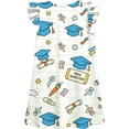 thumbnail image 6 of FYDUU Back To School Dress for Girls Cute Print Sleeveless Summer Dresses A-Line Casual Sundress for Toddler Kids Back To School Clothes 3-4 Years, 6 of 6