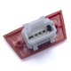 thumbnail image 4 of Botón de interruptor de luz de advertencia de peligro de emergencia para C1 Mk1 107 6490.NG 6490 NG 6490NG Rojo, 4 of 5