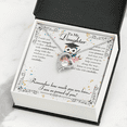 thumbnail image 3 of To My Daughter I Wish You The Strength Forever Necklace w Message Card, 3 of 7