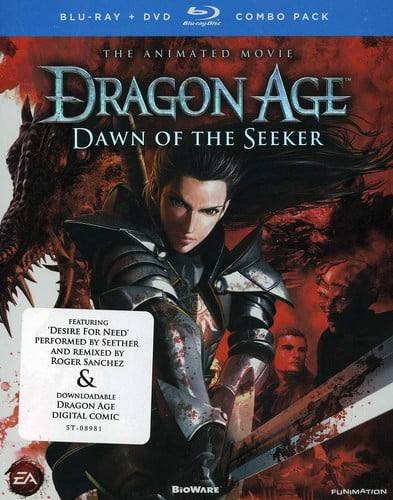 Dragon Age Dawn Of The Seeker Movie Dragon Age: Dawn of the Seeker Movie (Blu-ray + DVD) - Walmart.com