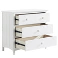 thumbnail image 5 of Oxford Baby Universal 3-Drawer Dresser, Snow White, 5 of 6