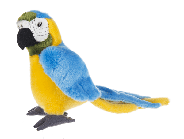 stuffed macaw
