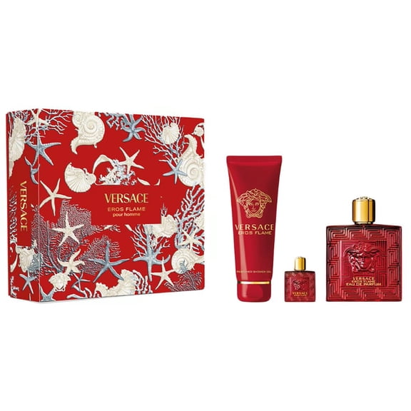Set de regalo Perfume Versace Eros Flame de 100 ml para hombre
