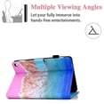 thumbnail image 5 of Allytech Case Fits for All-New Fire HD 10 Plus 2021(11th Gen), Fire HD 10.1" 2021 Case, Premium PU Leather Folding Stand Wallet Case with Auto Sleep Wake for Fire HD 10.1", Pink Ocean, 5 of 7