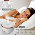 thumbnail image 4 of NEI Diffusers for Essential Oils Large Room, 500ml Aromatherapy Diffuser Cool Mist Humidifier with Remote Control,7 Colors Lights & 3 Mist Mode Waterless Auto Off for Women Office Home White 1, 4 of 12