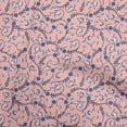 thumbnail image 1 of oneOone Cotton Poplin Medium Pink Fabric Florals Sewing Craft Projects Fabric Prints By Yard 56 Inch Wide, 1 of 4