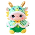 thumbnail image 3 of Muñeco de dragón de peluche, decoraciones de año Nuevo Chino, suministros para fiesta de la , animales de peluche de dragón de año Nuevo suave p, 3 of 9