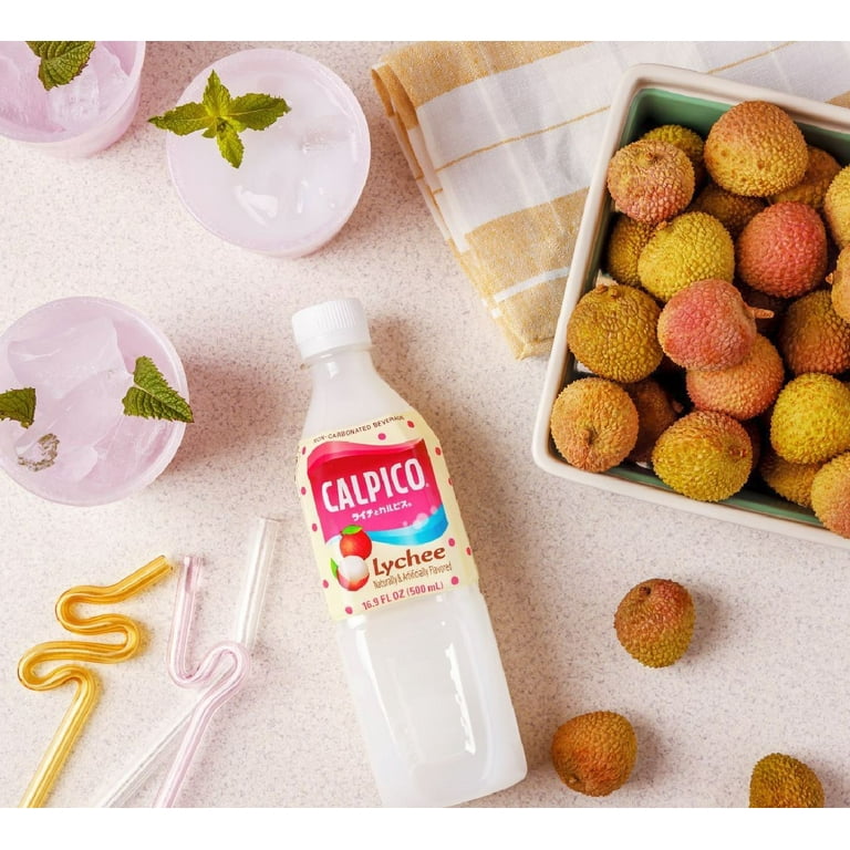 2 pack) Asahi Beverage Company Calpico Lychee Flavored Non