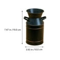 thumbnail image 2 of Vintage Style Flower Bucket Iron Art Vase for Unique Floral Arrangements and Decorative Flower Holder, 2 of 10