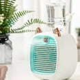 thumbnail image 4 of Mini ventilador de carga USB Bewildely ajustable 2 en 1 para viajar senderismo acampar verano, 4 of 6
