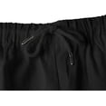 thumbnail image 4 of SURJDE Men Linen Harem Pant Stretchy Waist Drawstring Loose Fit Beach Trousers, 4 of 7
