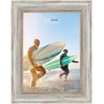 thumbnail image 3 of 15x20 Weathered White Picture Frame - UV Acrylic, Foam Board Backing, Hanging Hardware, 3 of 8