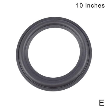 SS Audio Butyl Rubber Speaker Surround Repair Kit – 4-Piece Woofer Edge Set, Universal Fit, RSK-4