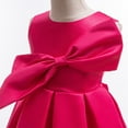 thumbnail image 5 of AUNVITO Girls Sleeveless Tulle Princess Dress Bow Puffy Tutu Party Dress, 5 of 8